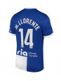 Billige Atletico Madrid Marcos Llorente #14 Bortedrakt 2023-24 Kortermet